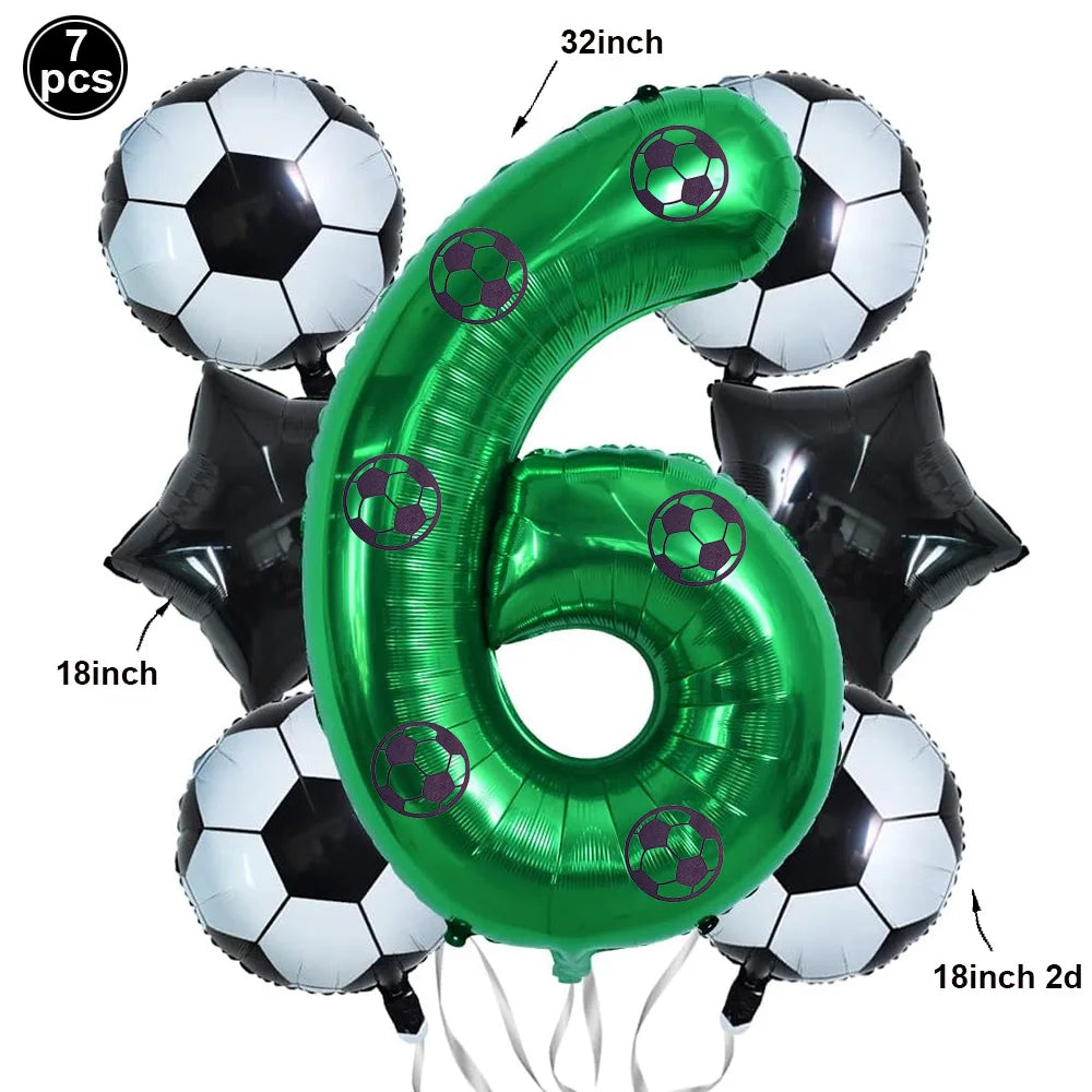 18-Inch Soccer Balloons - Perfect for Sports Themed Parties