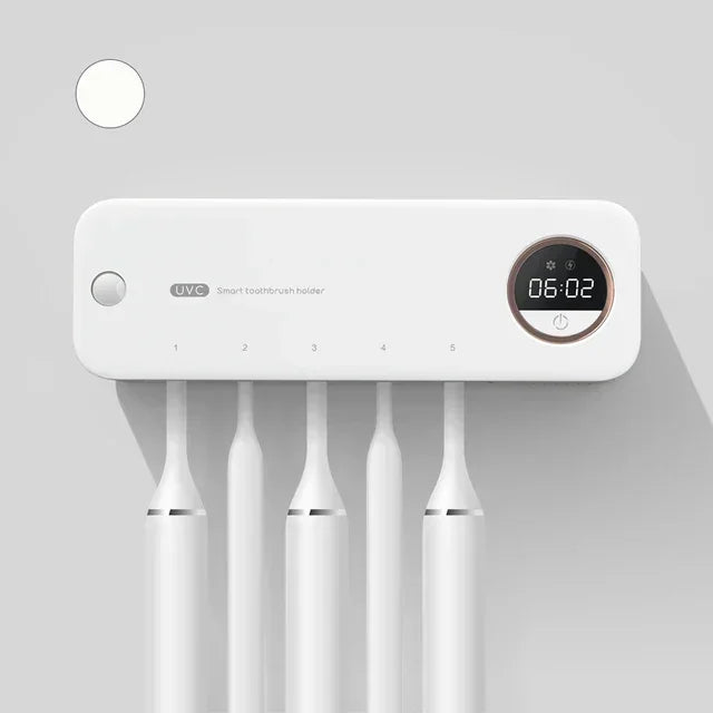 Xiaomi UV Toothbrush Holder Sterilizer with LED Display - Wall-Mount, Rechargeable