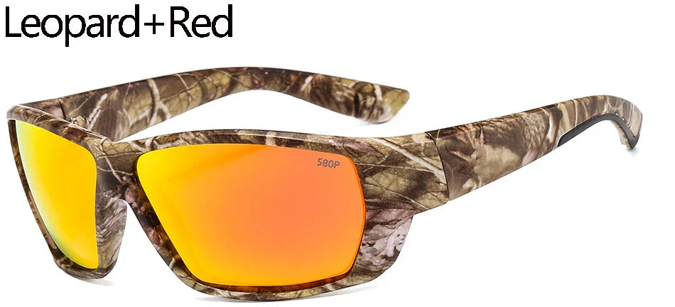 580P Tuna Alley Polarized Fishing Sunglasses for Men - UV400 Protection, Stylish Outdoor Eyewear