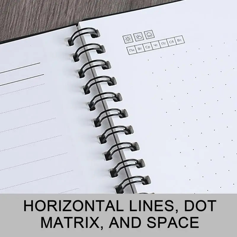 Eco-Friendly Reusable Smart Notebook - Waterproof & Durable