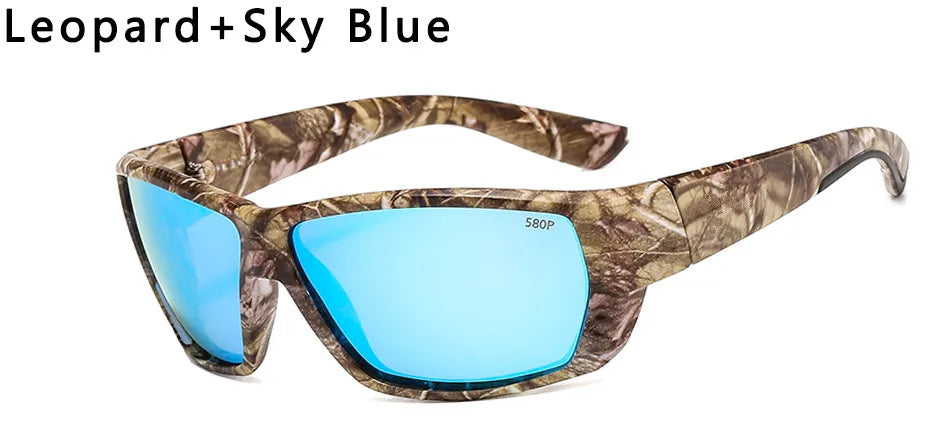 580P Tuna Alley Polarized Fishing Sunglasses for Men - UV400 Protection, Stylish Outdoor Eyewear