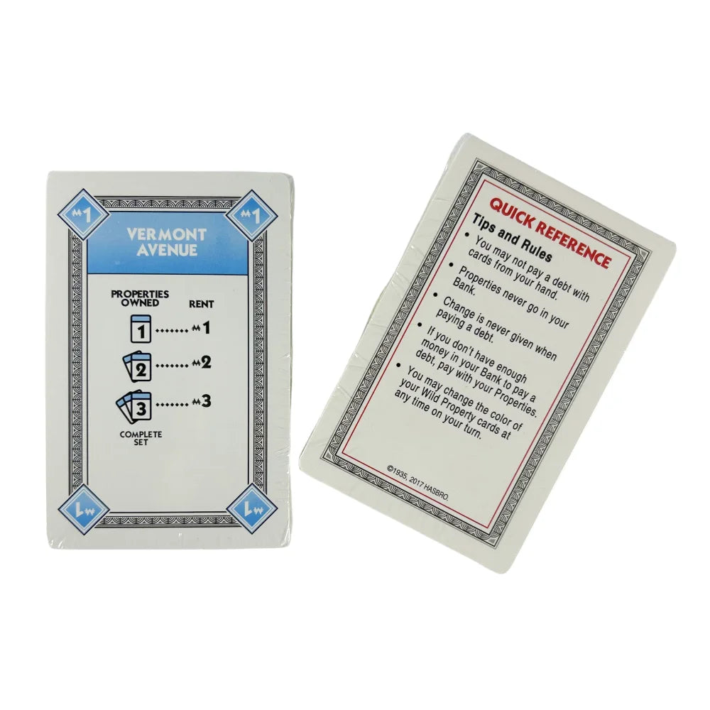 Monopoly Deal Quick-Playing Card Game for Families & Kids Ages 8+