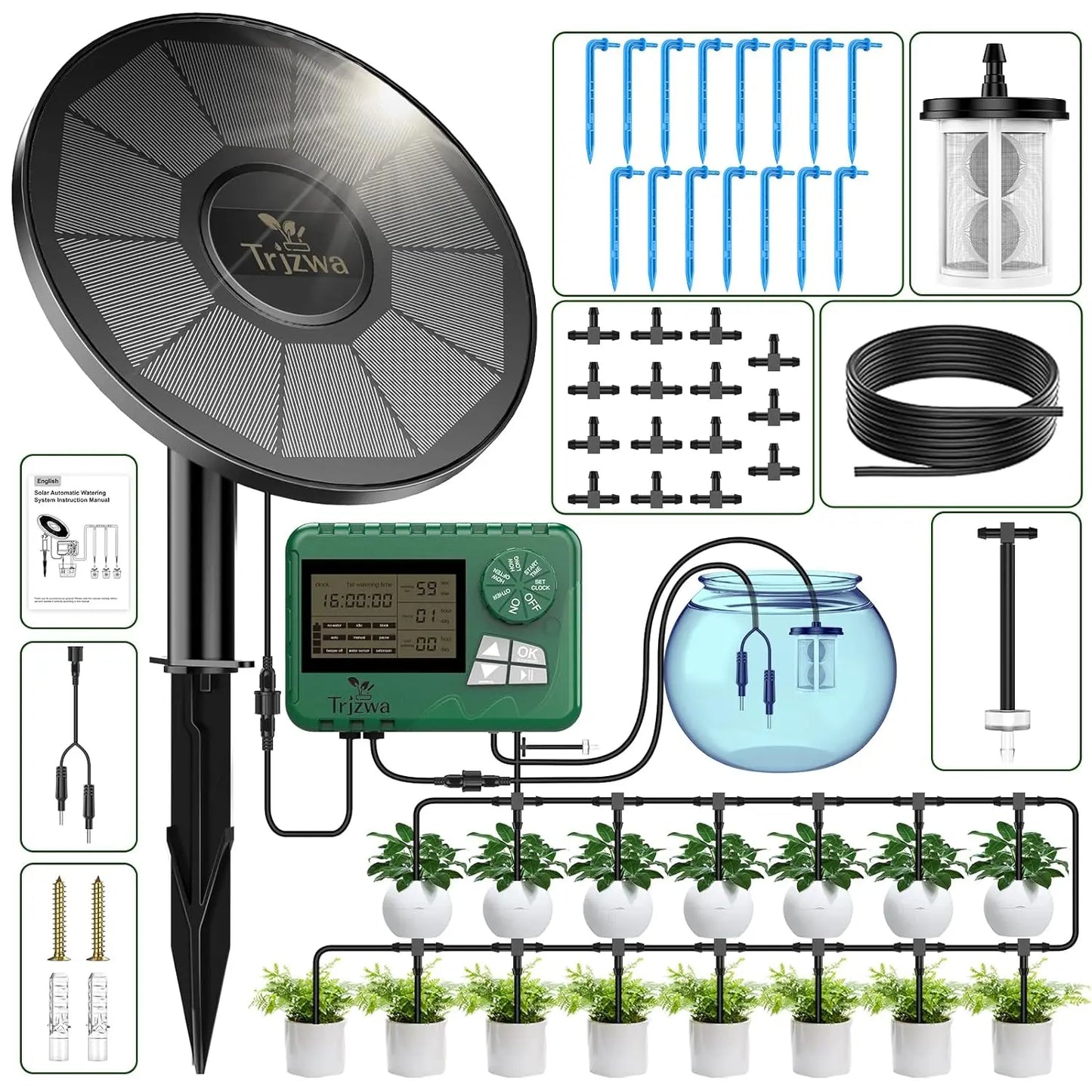Solar Drip Kit with Timer