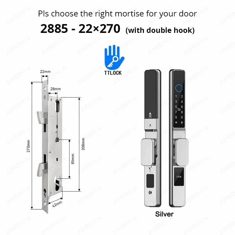 Waterproof Smart Lock with TTLock App