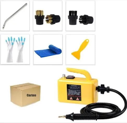 2600W Portable High Temp Steam Cleaner for Home & Car