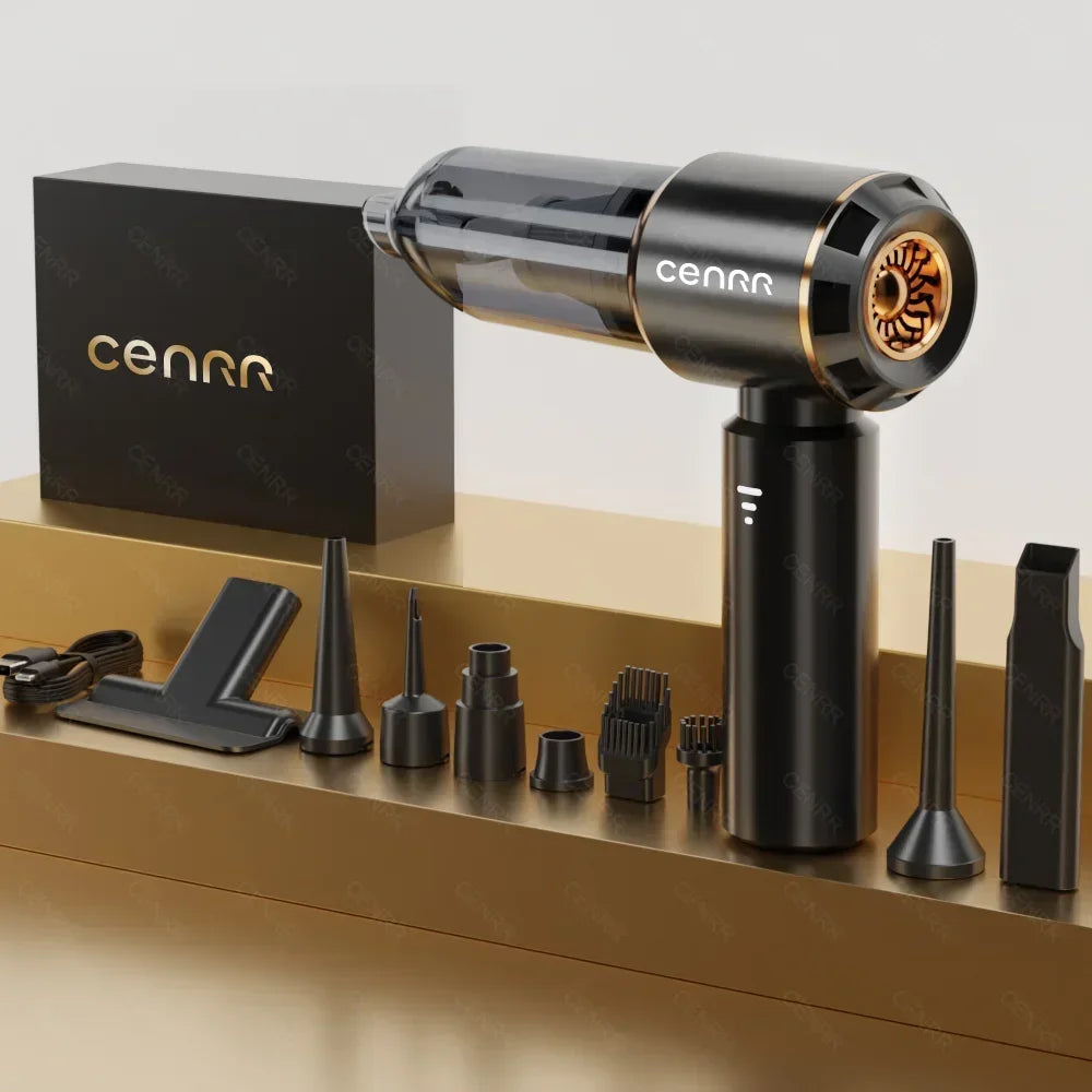 CENRR 998000PA Car Vacuum Cleaner - Cordless, Powerful, and Portable