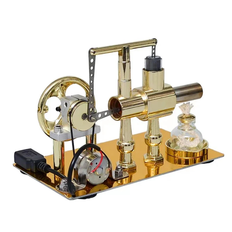 Hot Air Stirling Engine Generator - Science Toy & Gift