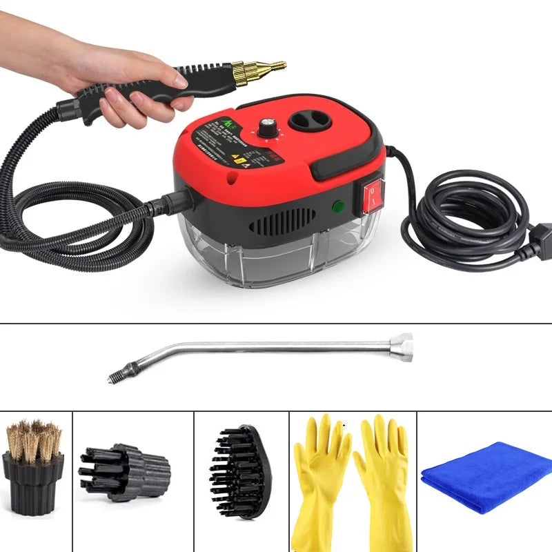 2500W High Pressure Steam Cleaner for Home & Auto - 220V/110V
