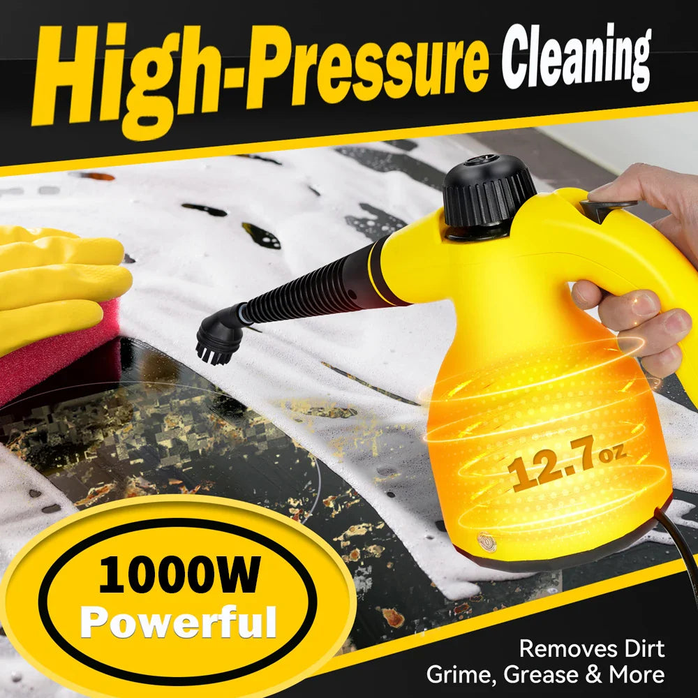 Handheld Steam Cleaner 220V - Sterilize & Clean Efficiently