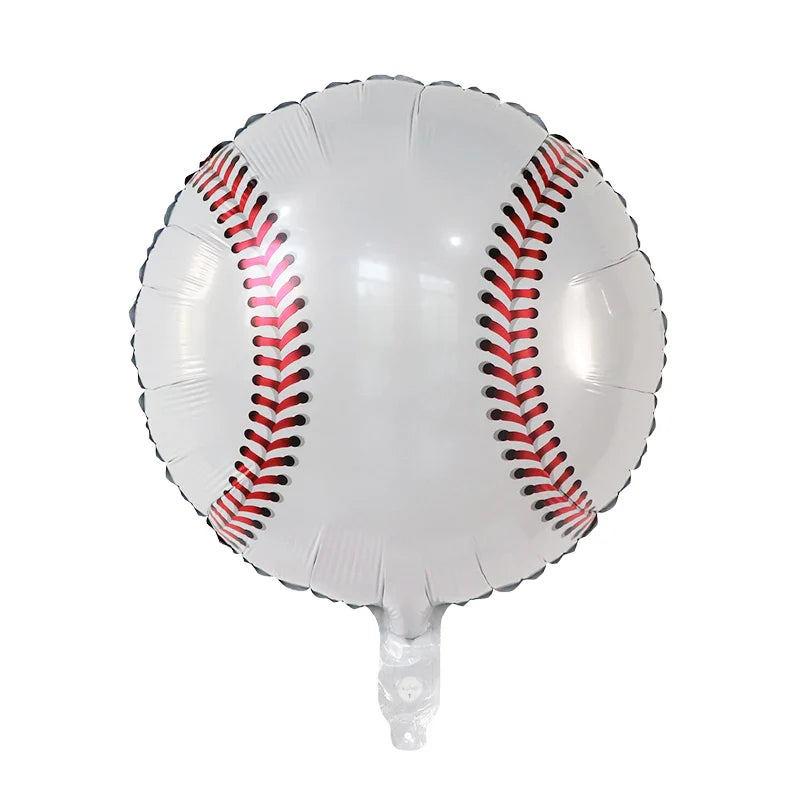 18-Inch Football Foil Balloons - Perfect Birthday Party Decorations
