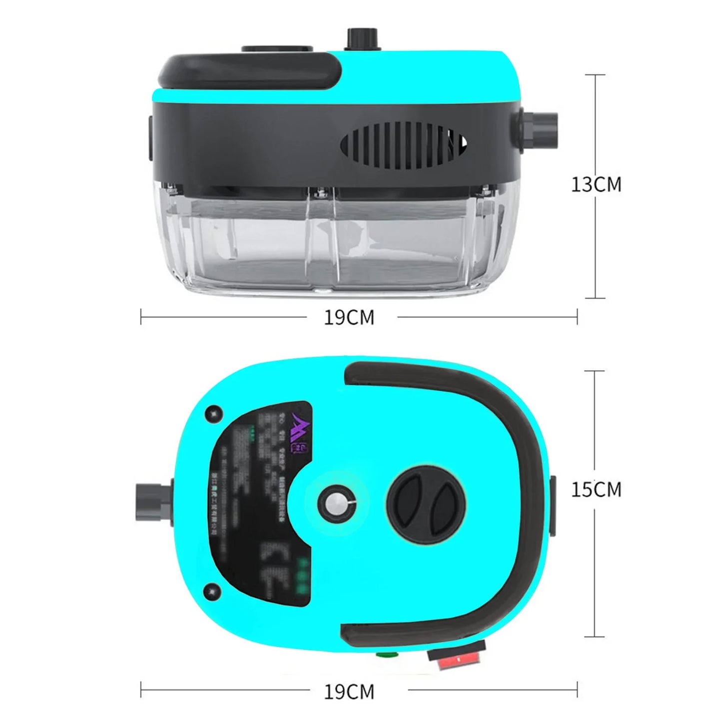 110V/220V High Pressure Handheld Steam Cleaner for Home & Car