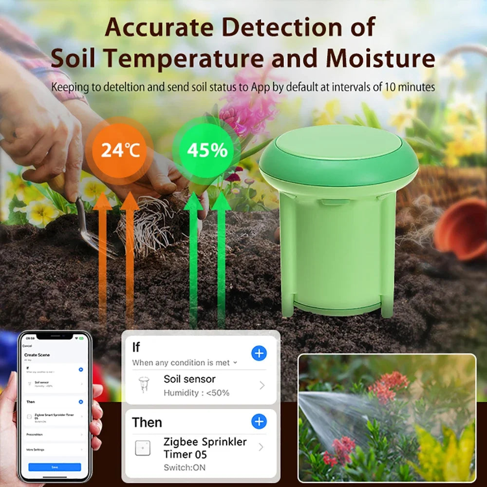 Tuya Smart Zigbee Soil Tester