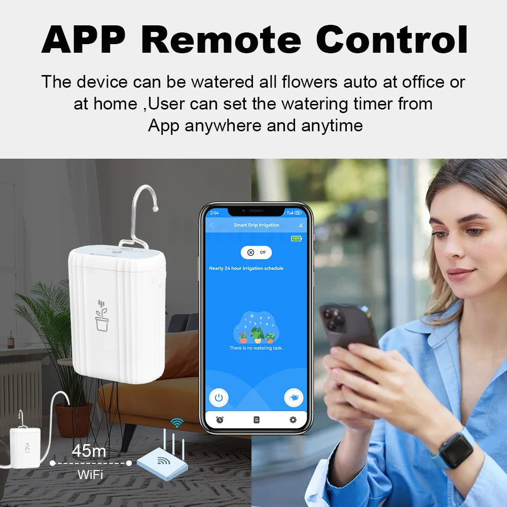 Tuya WiFi Smart Drip Irrigation System