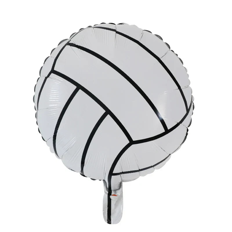 18-Inch Football Foil Balloons - Perfect Birthday Party Decorations