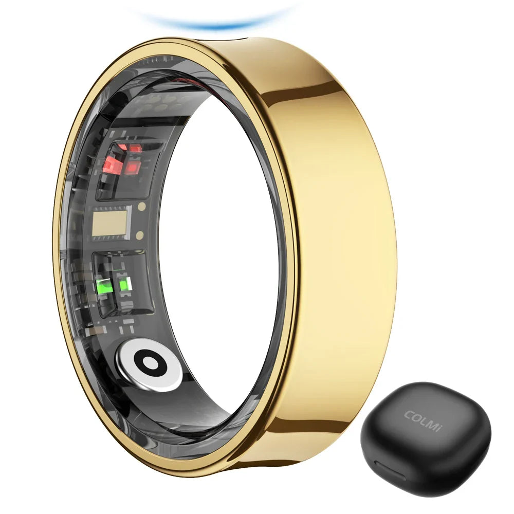 2024 COLMI R09 Smart Ring with Charging Case, Health & Sleep Monitor