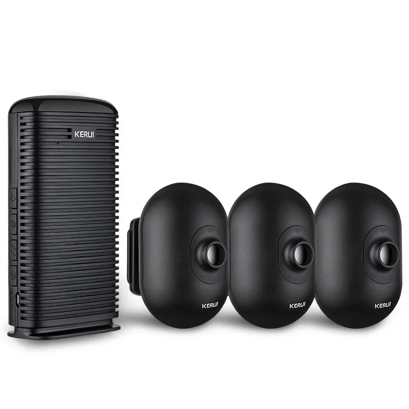 KERUI DW9 Garage Alarm Wireless Driveway Welcome Burglar Alarm Waterproof Outdoor PIR Motion Sensor Detector Security Protection