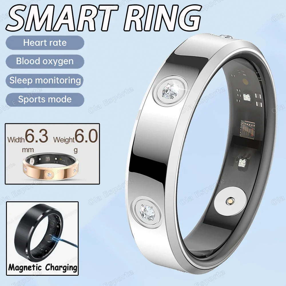 Xiaomi Smart Ring: Heart Rate & Stress Monitor, IP68 Waterproof