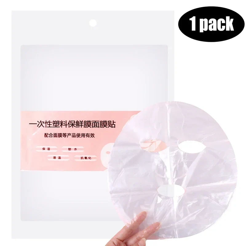 Transparent Disposable Neck Masks for Beauty Care