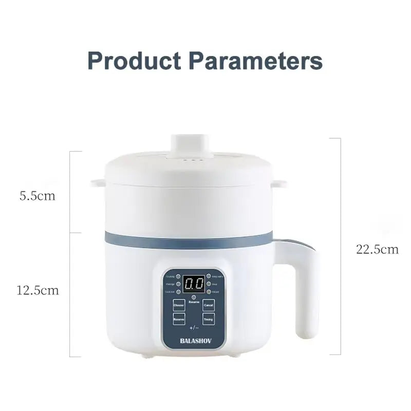 Electric Rice Cooker 220V Multi-Cooker - Non-Stick, Smart, Eco-Friendly