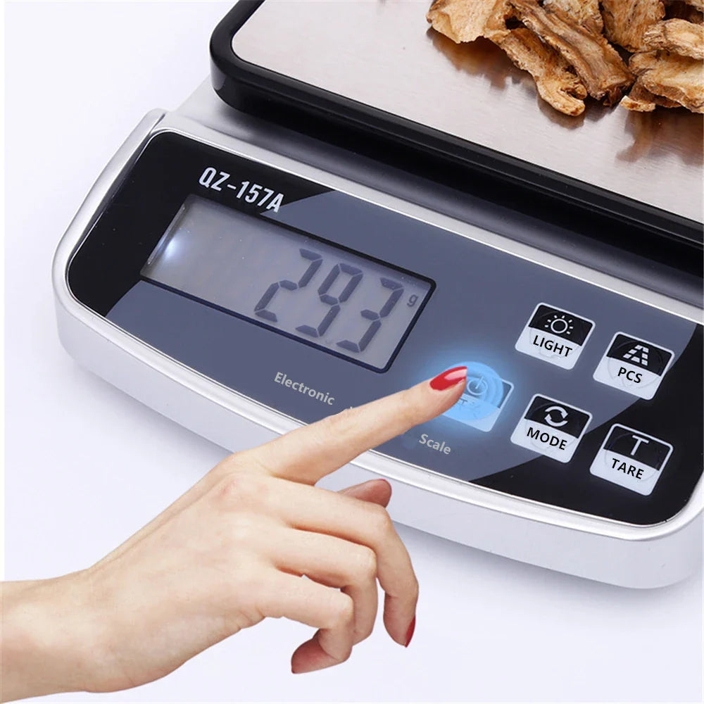 Waterproof Kitchen Scale 15KG/3KG