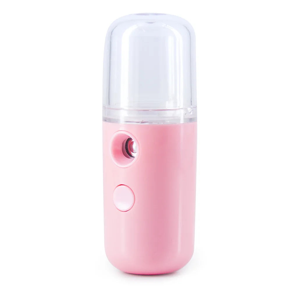 USB Mist Facial Sprayer Humidifier - Rechargeable Nebulizer for Skin Care