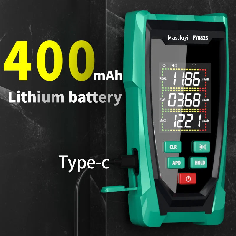 USB-C Geiger Counter Nuclear Radiation Detector - MASTFUYI