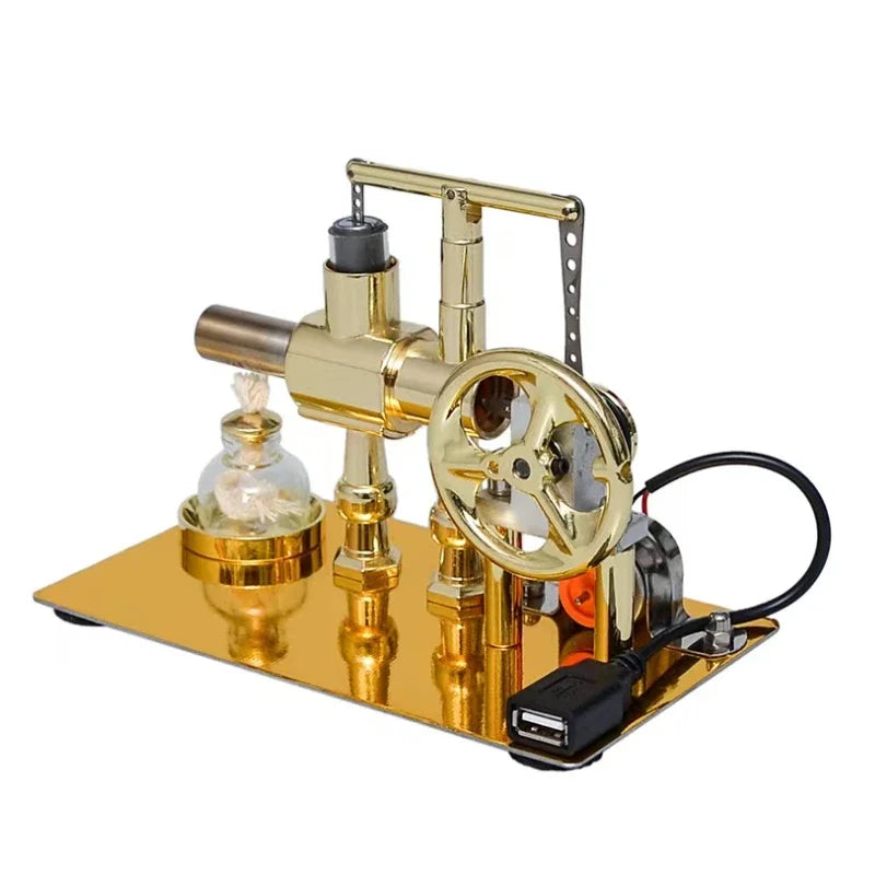 Hot Air Stirling Engine Generator - Science Toy & Gift