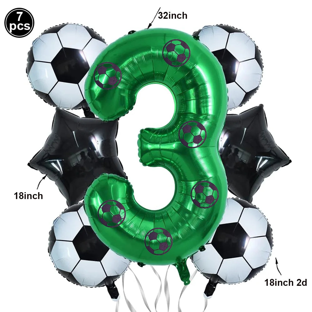 18-Inch Soccer Balloons - Perfect for Sports Themed Parties