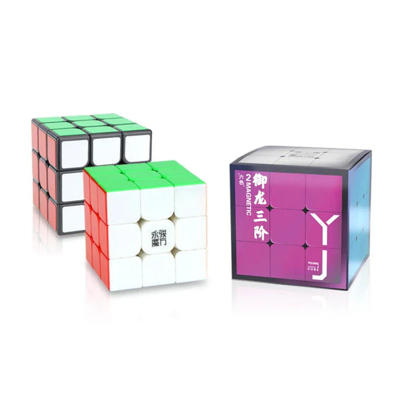 Yongjun YJ Yulong V2M 3x3 Magnetic Speed Cube - Educational Puzzle Toy