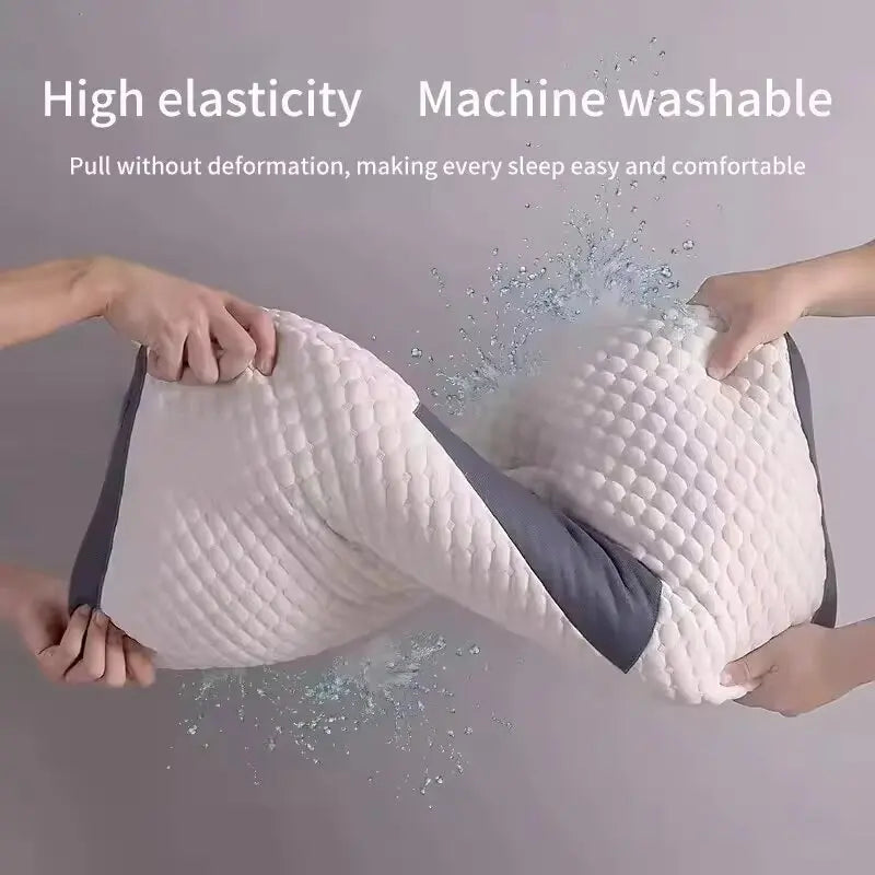 2025 Honeycomb Massage Pillow for Cervical Support and Sleep Aid