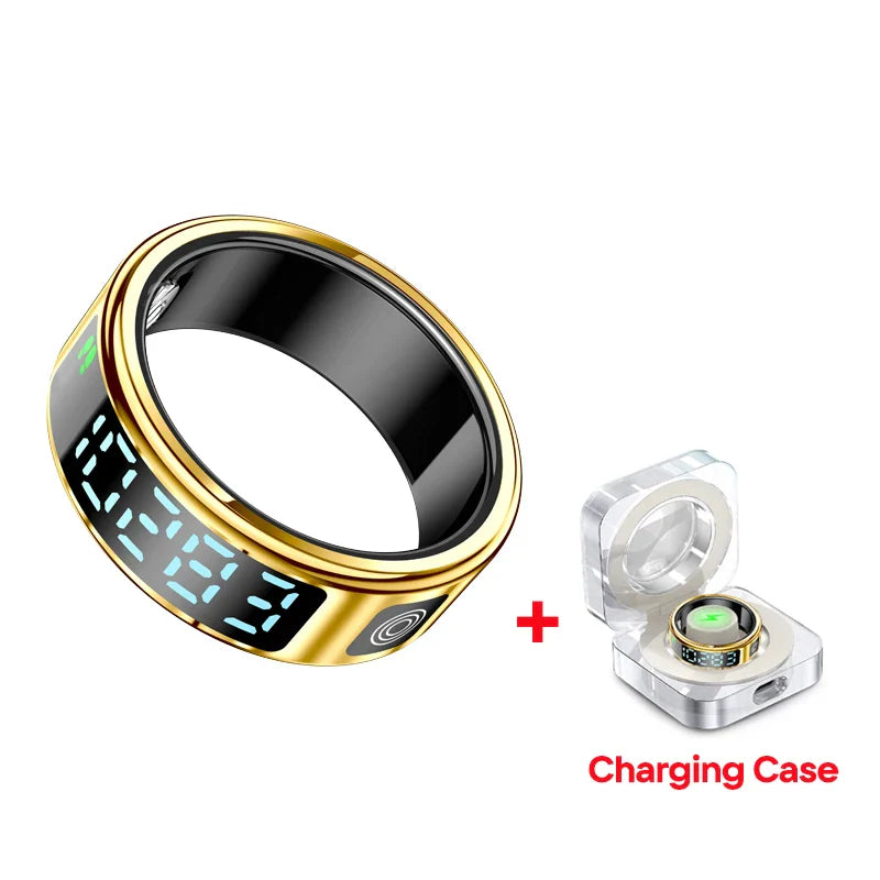 2025 SR08 Smart Ring with LED Display
