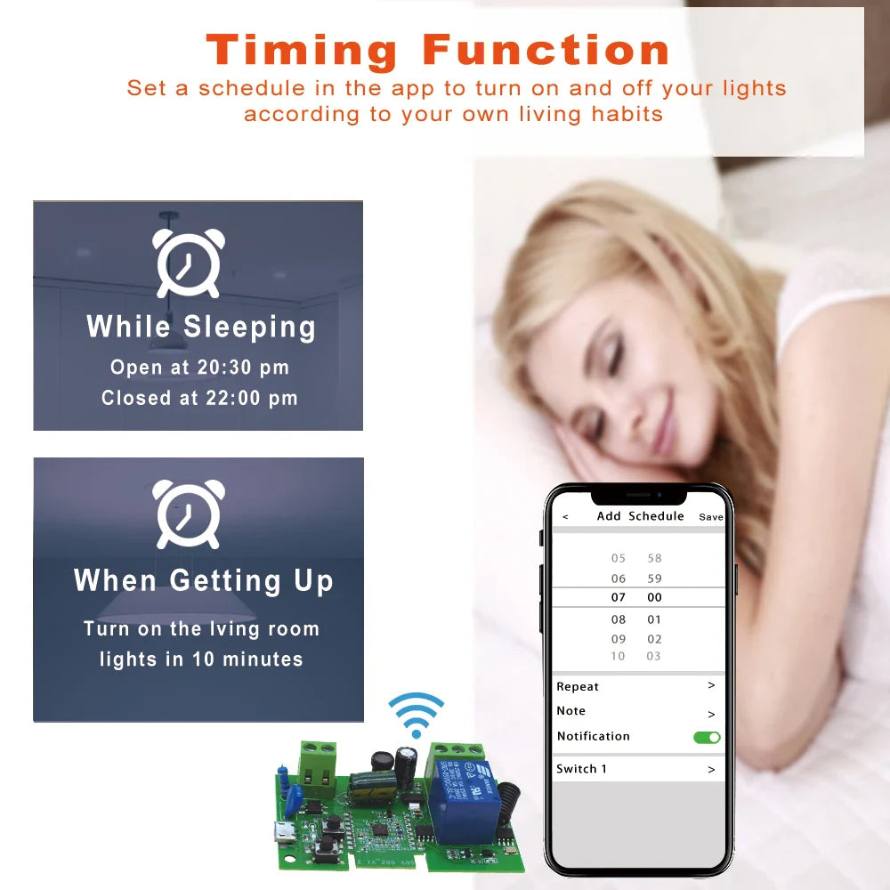 EWELINK Smart WiFi Garage Door Opener with Alexa Voice Control
