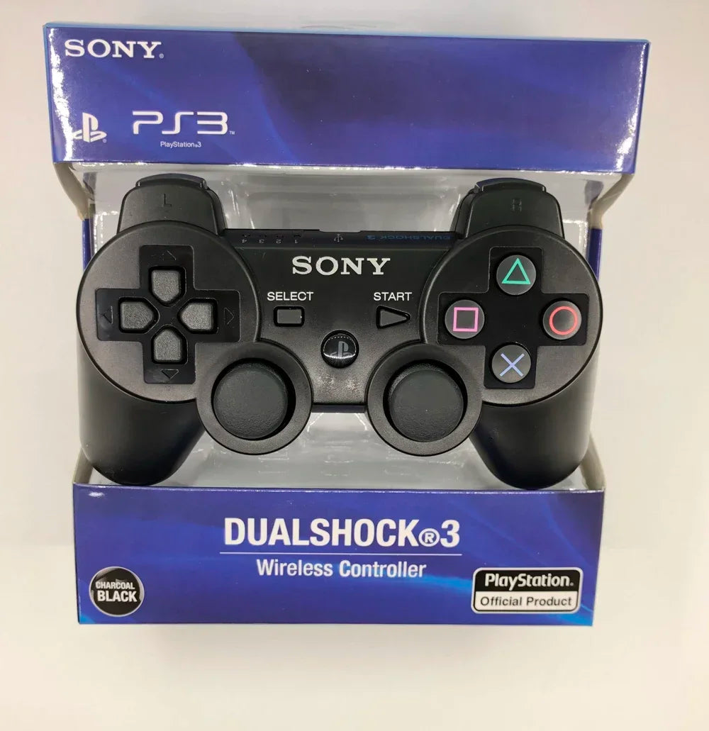 Wireless Bluetooth PS3 Controller - Dualshock 3 Gamepad for PC, PS4, Android