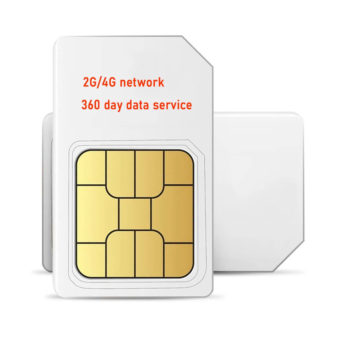 4G GPS Tracker SIM Card – 360MB Data, 365 Days Europe Roaming for IoT Devices