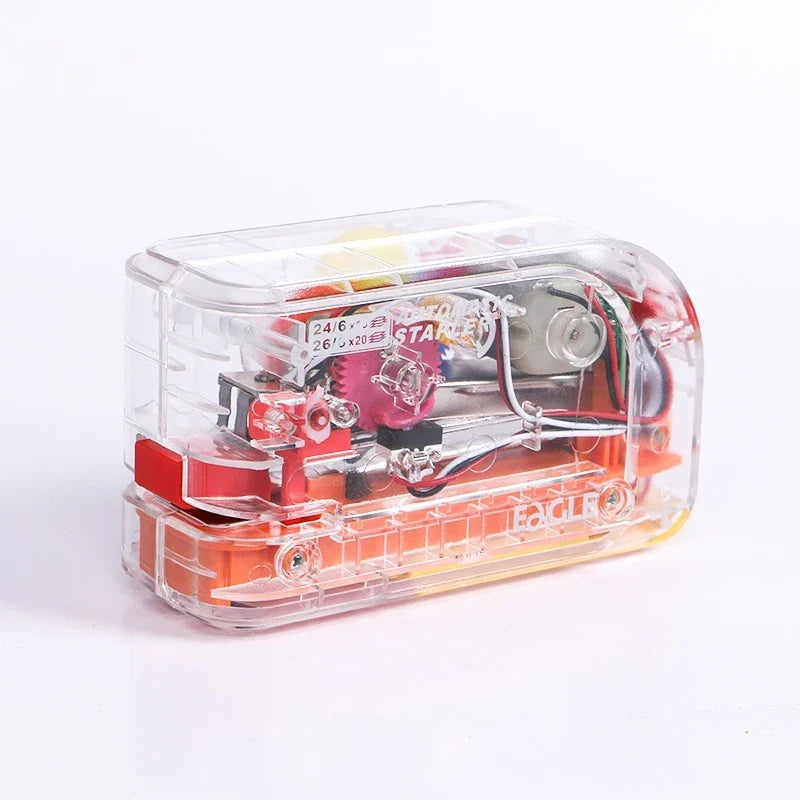 Automatic Electric Stapler - 20 Sheet Capacity, Dual Power, Free Staples