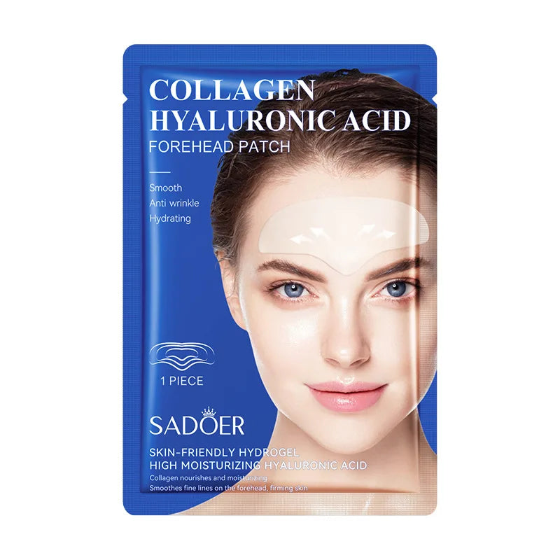 10pcs Hyaluronic Acid Collagen Face Mask for Moisturizing & Firming Skin