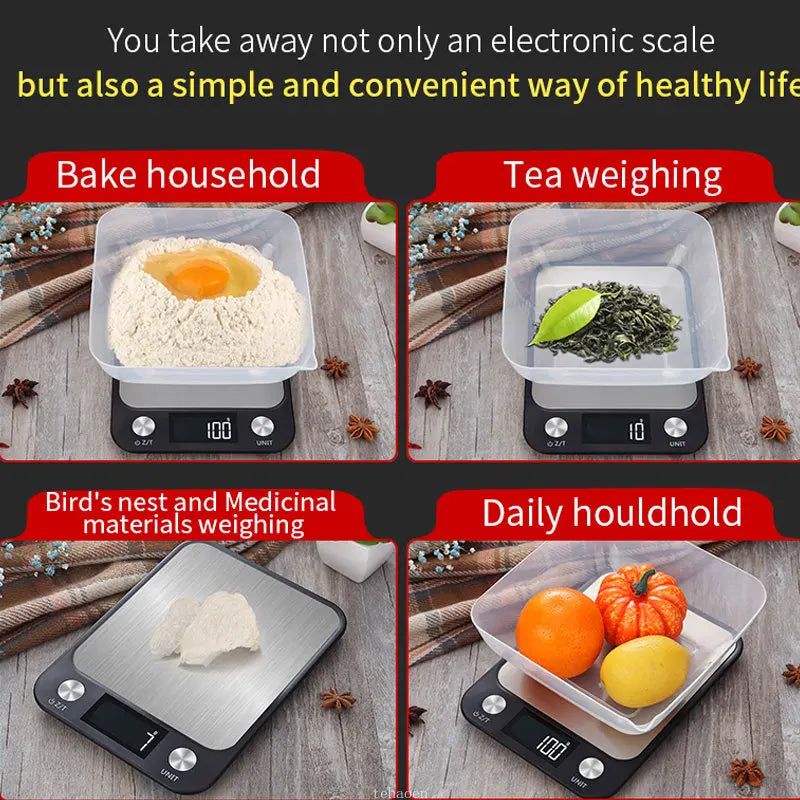 Smart Kitchen Scale - 15Kg/1g