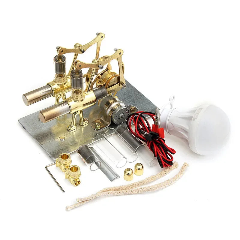 Balance Stirling Engine Model - Educational Steam Power Toy