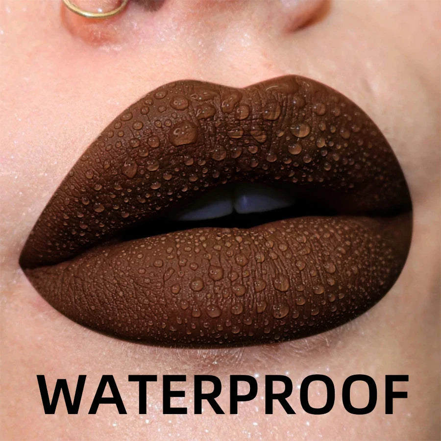 19 Colors Matte Velvet Lip Gloss - Waterproof, Long-lasting & Hydrating
