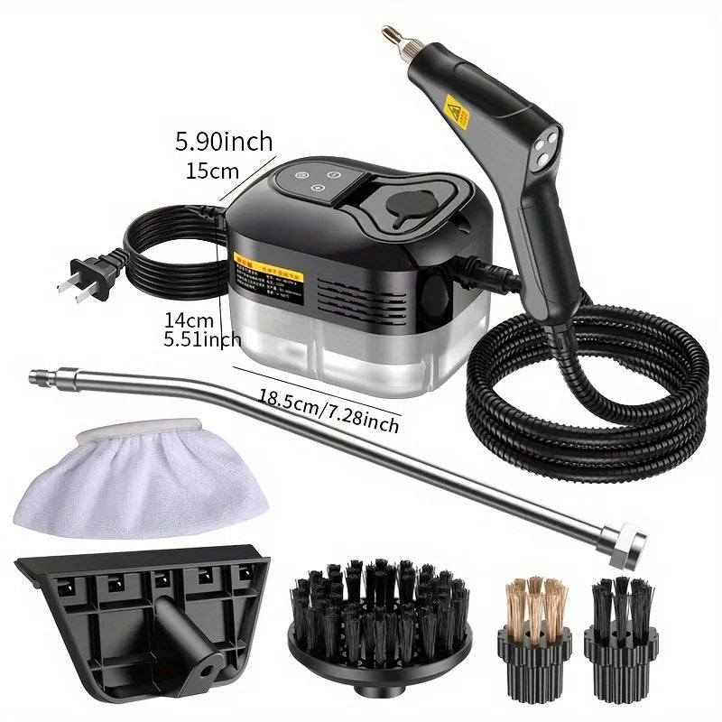 High-Performance Handheld Steam Cleaner for Home and Auto Cleaning