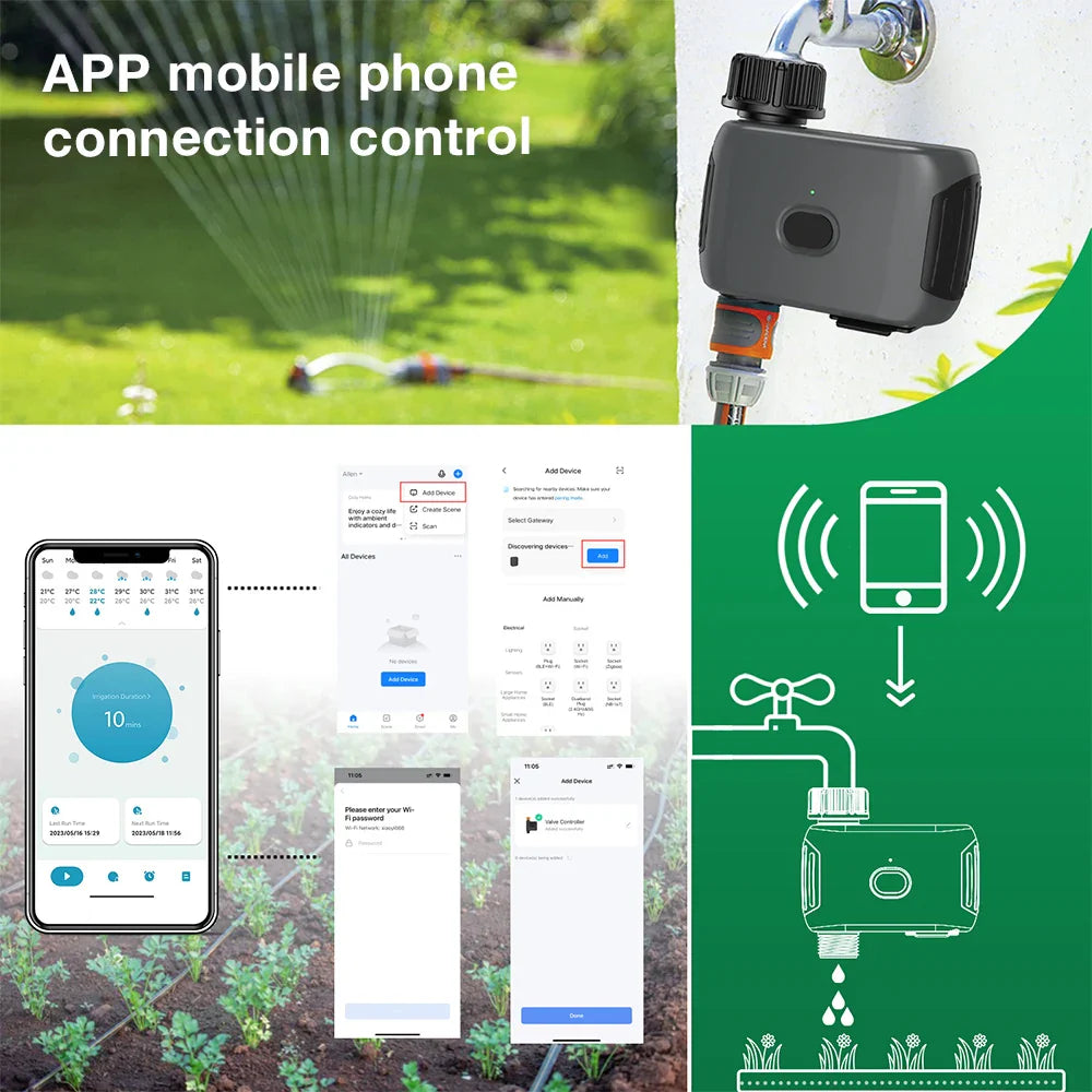 WiFi Smart Garden Timer - 3/4"