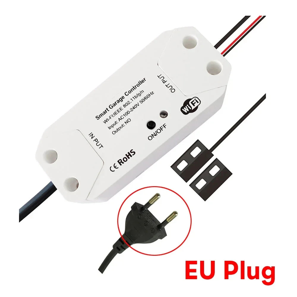 Tuya WIFI Smart Garage Door Controller - Alexa & Google Compatible