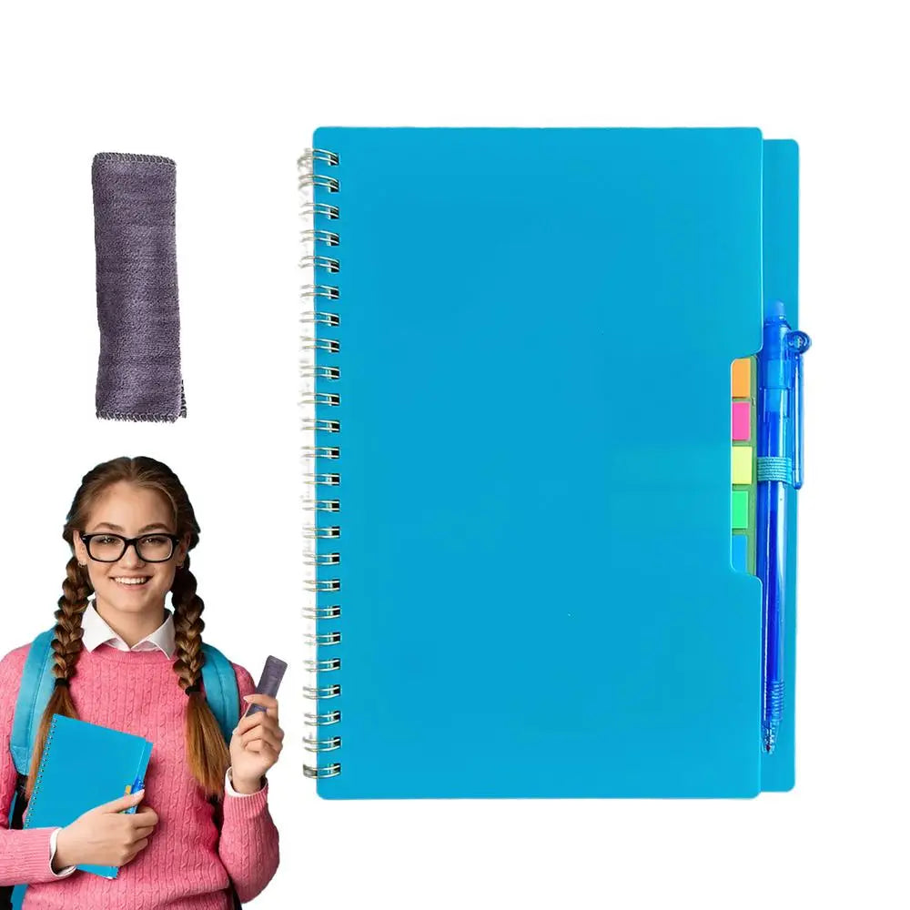 Erasable Eco-Friendly Smart Notebook - Reusable, Waterproof, Digitally Connected