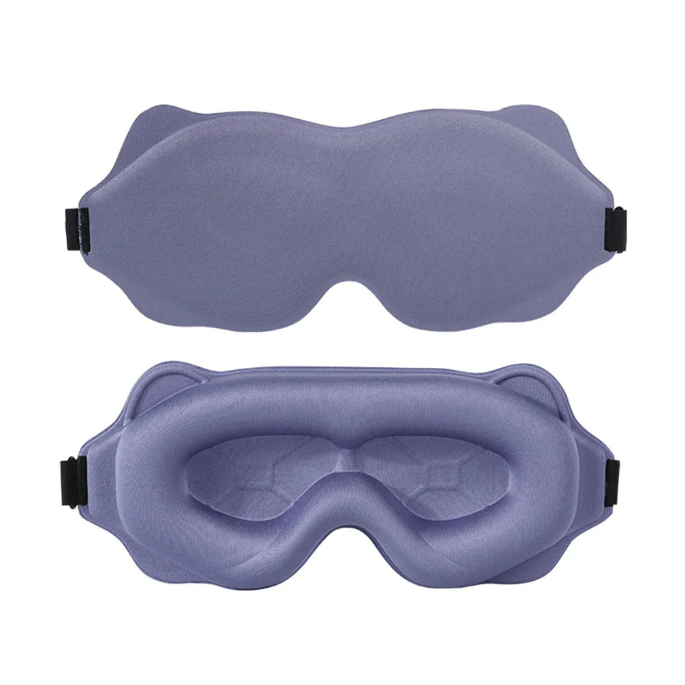 3D Sleeping Mask - Light Blocking, Soft Eye Mask for Travel & Sleep