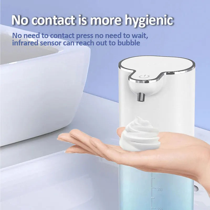 USB Rechargeable Touchless Foam Soap Dispenser