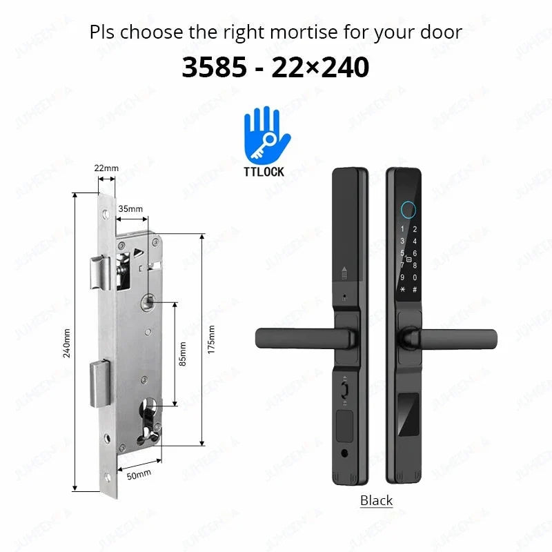 Waterproof Smart Lock with TTLock App