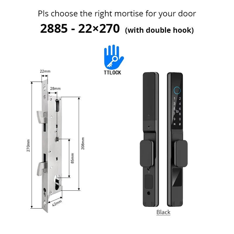 Waterproof Smart Lock with TTLock App