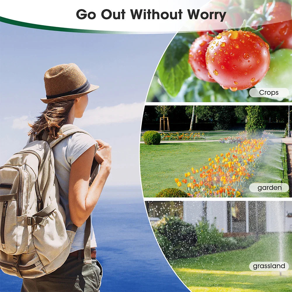 Programmable Garden Irrigation Watering System - TNCE Sprinkler Timer