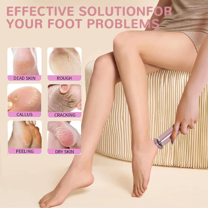 2-in-1 Electric Foot and Hand Care Tool - Polish, Smooth & Shine