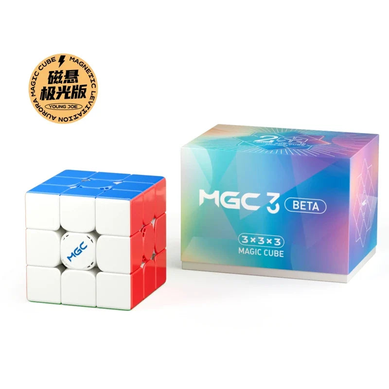 YJ MGC Beta 3x3 Magnetic Cube - Professional Speed Puzzle Toy